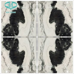 China White Marble, Panda White Marble Slab, Sicuan White, Flooring Tile, Wall Decoration, Book Matched Slabs and Tiles, Polished Marble Slab, White Marble Slab for Project and Bath Room, Vanity Top