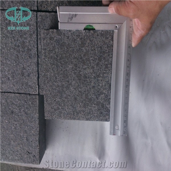 Padang Black Basalt Cube Stone,Fujian G684 Diamond Black Stone,G139 Fuding Absolute Black, Cobble Stone, Cobblestone, Natural Split Cubestone, Paving for Driveway Outdoor Decoration