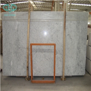 White Carrara /Ariston White/Snow White/Bianco Carrara White Marble Tiles & Slabs, Italy White Marble, Floors & Wall Clading Decoration, Polished Tiles&Slabs