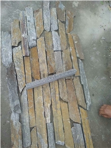 Beige Slate Loose Stone for Corner Stone as Feature Wall
