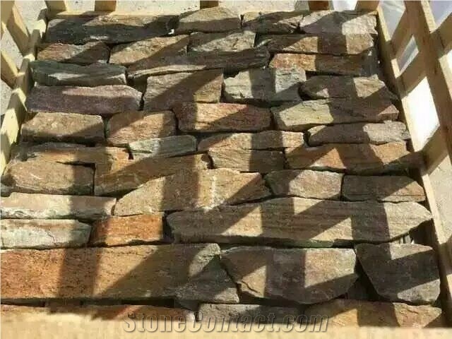 Cheap Natural Stone Slate Corner Stone for Feature Wall