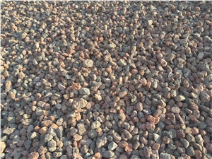 Colorful Lava Stone, Red Basalt Gravels Colorful Lava Stone, Red Basalt Gravels
