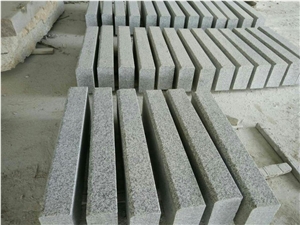 Flamed Finish Cheap Roadstone G602 Granite Kerbstone for Project