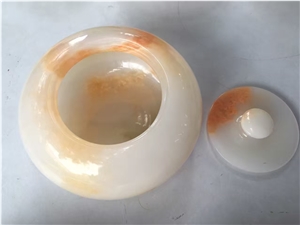 Polished White Onyx Ashtray,Handcrafts Ashtray Polished White Onyx Ashtray,Handcrafts Ashtray
