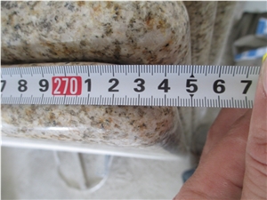 China Gold Color Granite Giallo Fantasia G682 Countertop Polished Surface, China Granit Padang Gelb Countertop,Granite Desert Gold Countertop