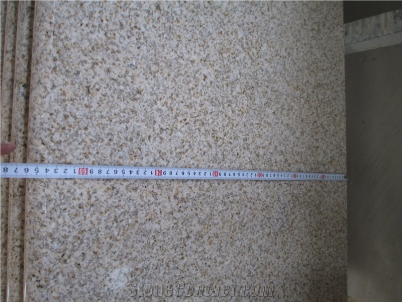 China Gold Color Granite Giallo Fantasia G682 Countertop Polished Surface, China Granit Padang Gelb Countertop,Granite Desert Gold Countertop