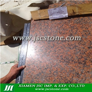 China Red Balmoral Tile G562, G562 Red Granite