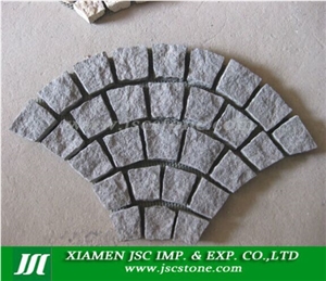 G654 Granite Cube Stone,Mesh Cobble Stone