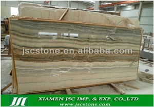 Green Bamboo Onxy Slabs & Tiles, China Green Onyx
