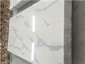 Calacatta White Quartz Slabs Wholesale
