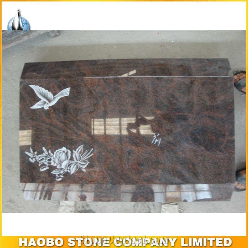 Cheap Factory Price Granite Stone Carved Bird Grave Markers