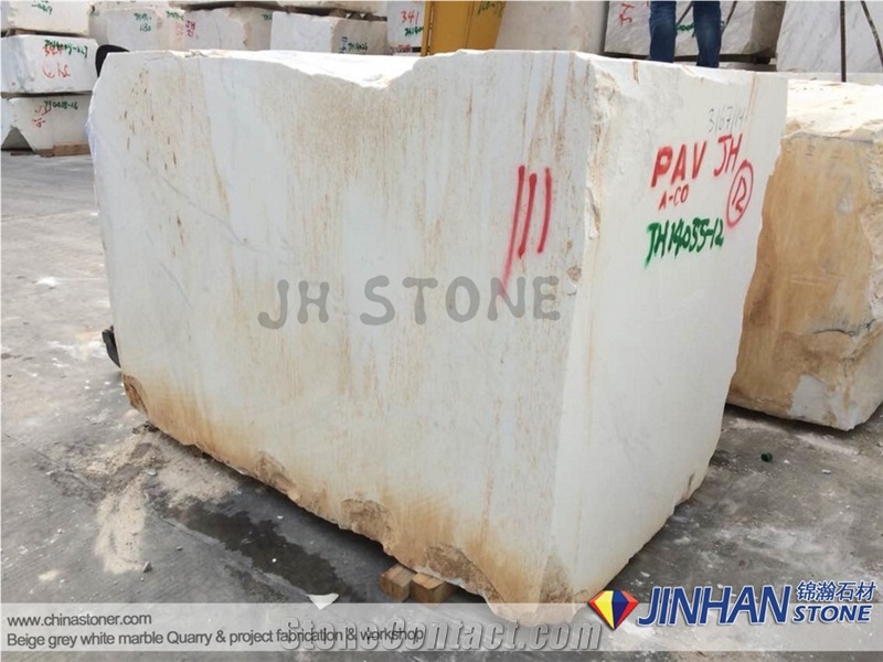 Ariston White Marble Blocks, Greece White Marble Blocks