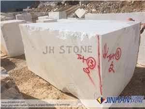 Ariston White Marble Blocks, White Of Granitis Marble Blocks, Ariston Venus Marble, Galaxy Classico Marble Blocks