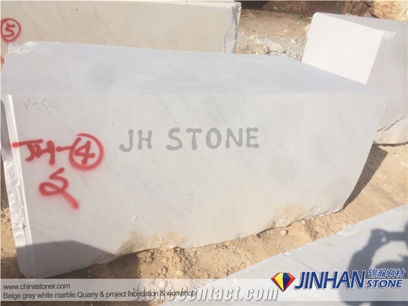 Ariston White Marble Blocks, White Of Granitis Marble Blocks, Ariston Venus Marble, Galaxy Classico Marble Blocks