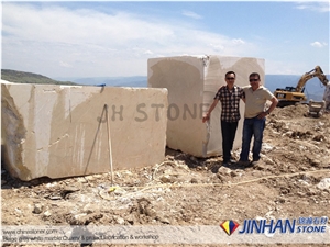 Chanel Cloud Marble Blocks, Turkey Marble Blocks, Beige Marble Blocks