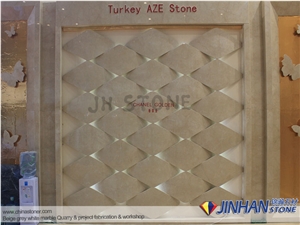 Chanel Golden Marble Make Basketweave Mosaic, Wall Mosaic