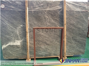 Grigio Brasile Marble Slab, Phillips Grey Marble Slab, New Grey Color Marble Slab