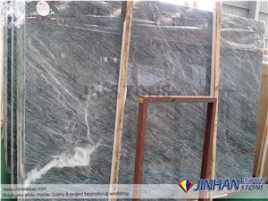 Grigio Brasile Marble Slab, Phillips Grey Marble Slab, New Grey Color Marble Slab