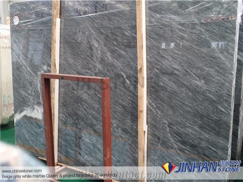 Grigio Brasile Marble Slab, Phillips Grey Marble Slab, New Grey Color Marble Slab