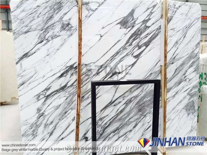 Statuarietto Bianco Marble Staircase, Statuarietto White Marble Stairs, Bianco Statuario Marble Steps