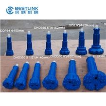 Down the Hole Drilling Dth Button Bit 165mm and Dth Hammer 6" for Sale