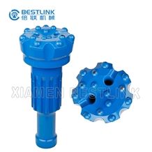 High Pressure Dth Button Bit / Tungsten Carbide Dth Mining Rock Drilling Bits for Dth Hammer