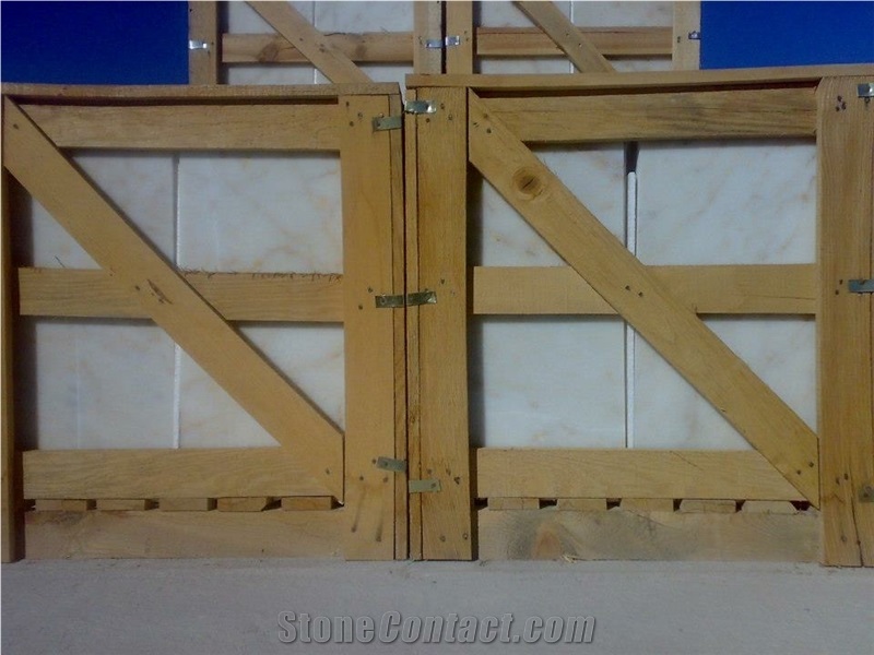 Afyon Sugar Marble Tiles & Slabs, White Marble with Gold Veins Turkey