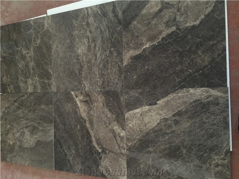 Dark De Niro / Emperador Dark Marble Tiles & Slab, Turkey Brown Marble