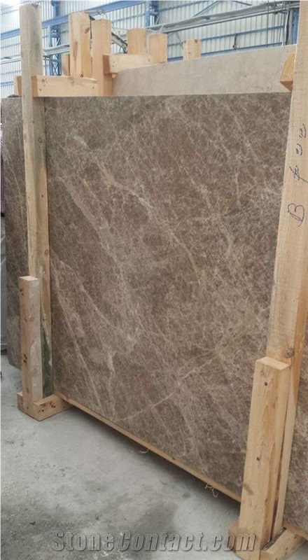 Emperador Light Marble Blocks, Turkey Brown Marble