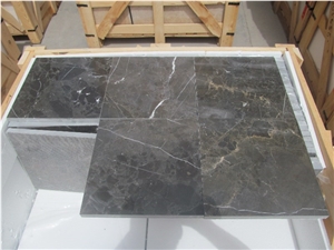 Portoro Antalya Marble Slabs & Tiles, Turkey Black Marble