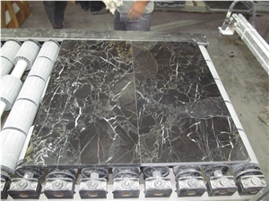 Portoro Antalya Marble Slabs & Tiles, Turkey Black Marble