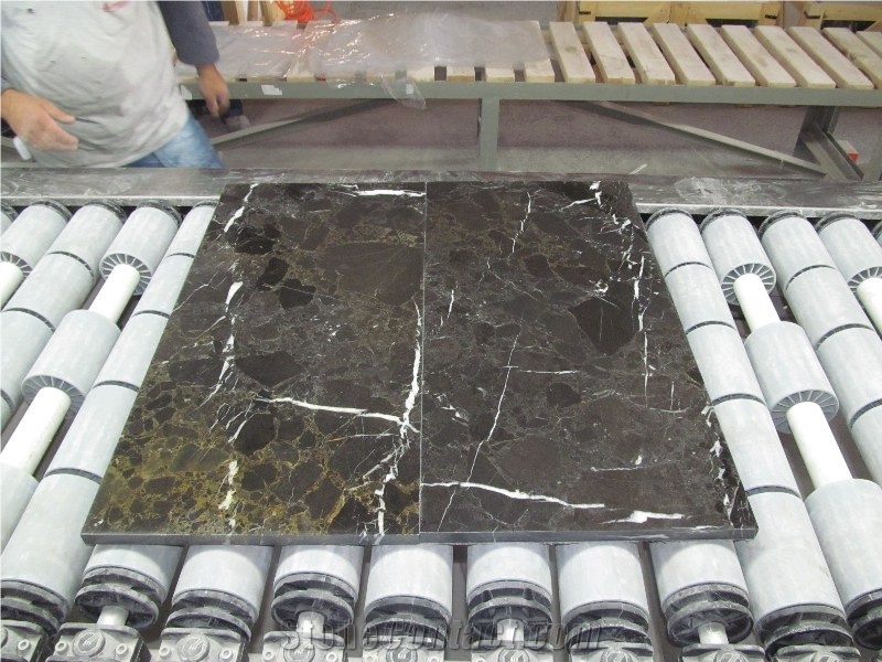 Portoro Antalya Marble Slabs & Tiles, Turkey Black Marble