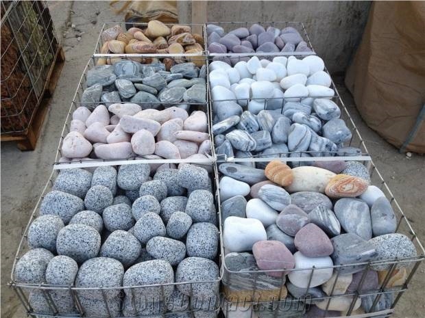 Tumbled Granite Balls