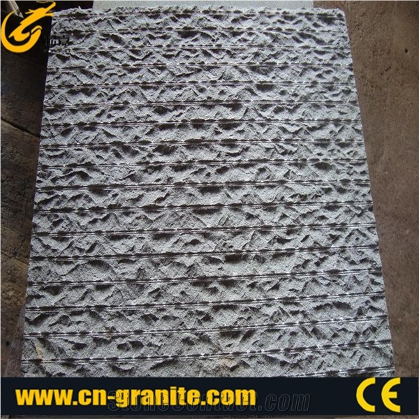 Chiselled Basalt, Sandblasted, Machine Pulled, Grey Basalt Floor Tile Hainan Black Basalt Tile, Cut to Size, Floor Paving Stone, Building Material, Exterior Stone, for Project