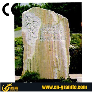 European Style Tombstone & Monument/Bahama Blue Granite Tombstone/Seablue Granite Monument/Royalblue Headstones/Flower Carving Gravestone