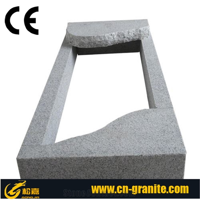 Grey Granite Upright Design Tombstone,Polished Grey Monuments, Cheap Price,Russia Tombstone,Single Headstone Monuments High Quality