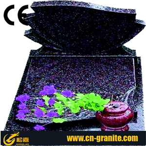 Western Style Tombstone European Style Stone Carving Tombstone Granite Stone Tombstone and Monument