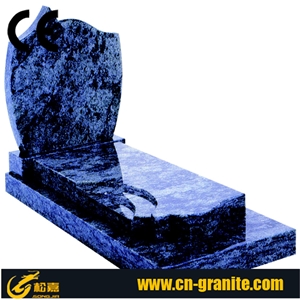 Western Style Tombstone European Style Stone Carving Tombstone Granite Stone Tombstone and Monument