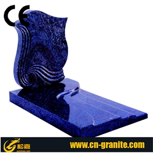 Western Style Tombstone European Style Stone Carving Tombstone Granite Stone Tombstone and Monument