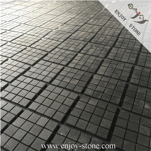 G684 Fudding Black Granite / Black Pearl Basalt / Cobblestone / Paving Stone / Cube Stone / China Black Granite or Basalt Paving Sets 
