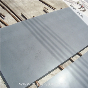 Grey Basalt/Basalto/Basaltina/Hainan Grey Basalt Stone/Honed Slate Tile, China Grey Basalt Flooring/Wall Cladding Tiles
