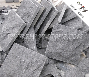 Mushroom/Natural Split G684 Black Basalt/Black Pearl Coverings in Stone for External Wall Cladding