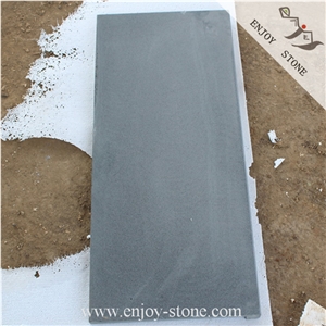 Sawn Cut/Machine Cut Hainan Black Basalt/Black Basalt/Hainan Bluestone Slabs&Tiles/Flooring/Wall Cladding