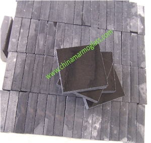 Black Marmoglass Black Crystallized Glass