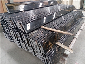 Marble Base Moulding, Black Marble Molding & Border