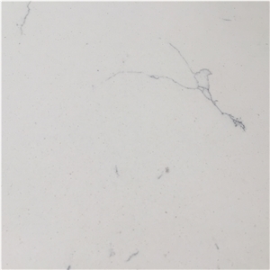 Carrara White Marble Like Quartz Countertops Worktops and Bench Tops 2cm Thick Solid Surfaces