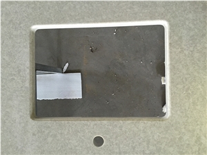 China Aritificial Quartz Stone Mainly and Widely Used in Bathroom, Bar, School, Hospital and Other Public Place Projects Especially for Pre-Fabricated Countertop Customized Vanity Top