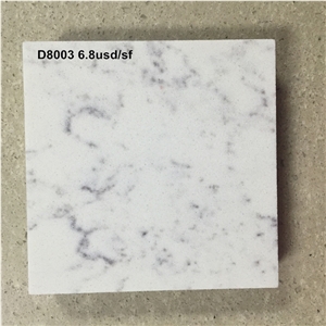 China Man-Made Quartz Stone a New Surface Application Meterial for Worktop Kitchen Countertop and Bathroom Vanity Top High Performance Against Staining,Scratching and Scorching