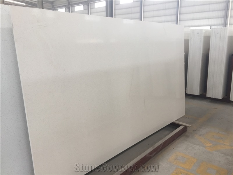 Engineered Quartz Stone Kitchen Countertop with Iso/Nsf Certificate for Cut-To-Size Countertop/Flooring and Cladding, Using Recycled Materials, No Radiation, Environmentally-Friendly,A Great Fit for M