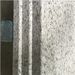 Multi Color Quartz Stone with Bright Surface Mainly and Widely Used in Kitchen Countertop